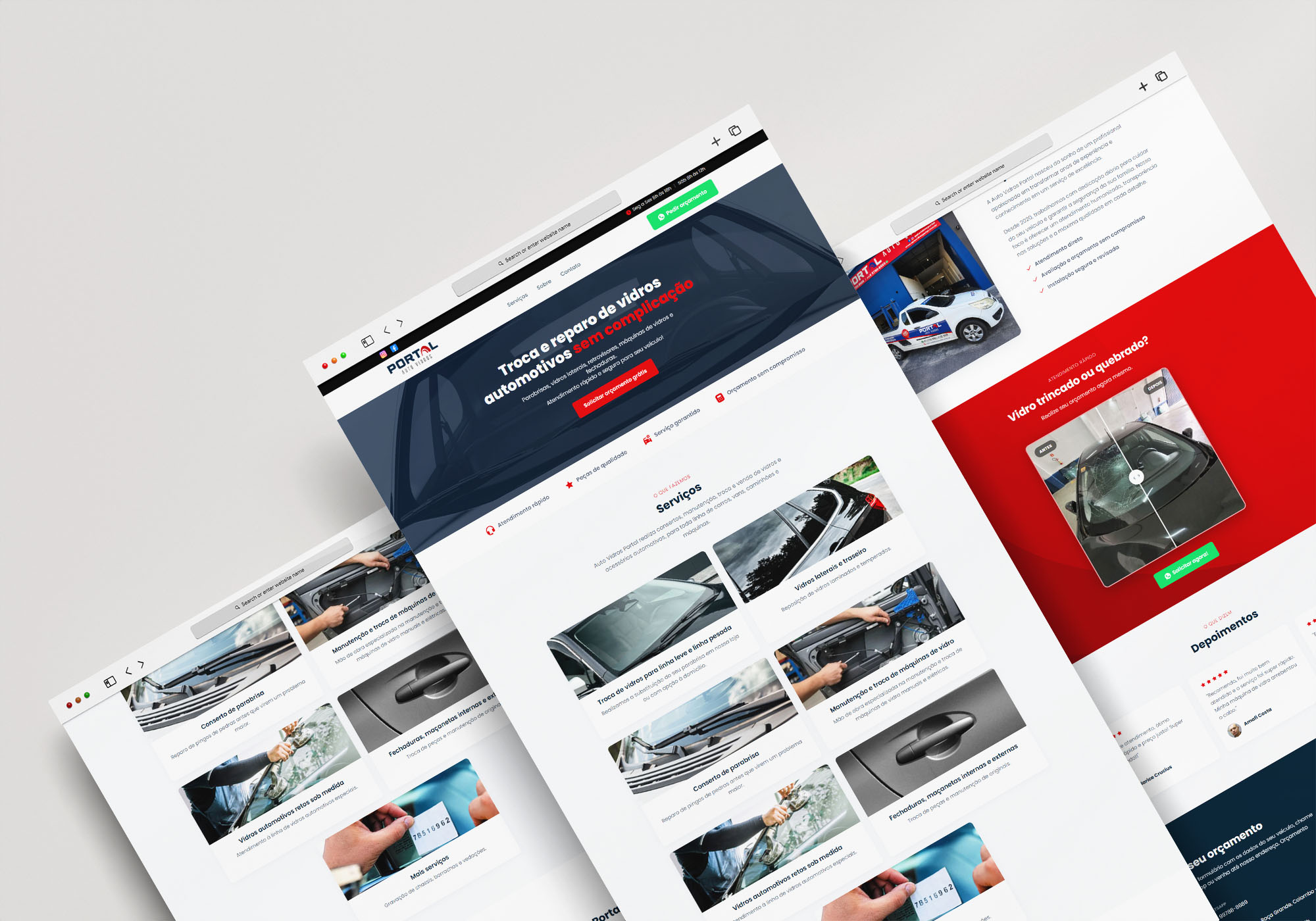 Auto Vidros Portal